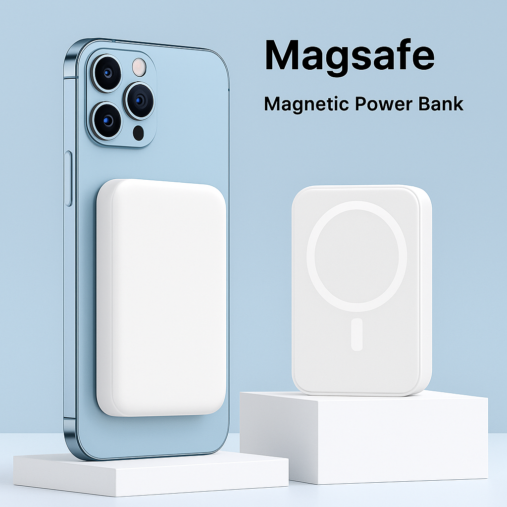 Magsafe Fast Charging | Magnetic Snap Fit | 5000mAh Capacity