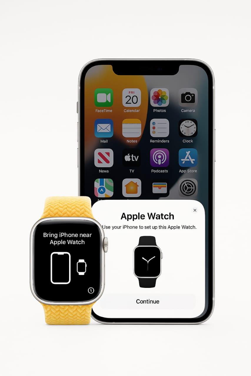 iWatch (Apple Watch Style)