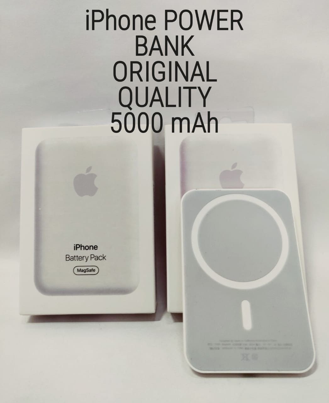 Magsafe Fast Charging | Magnetic Snap Fit | 5000mAh Capacity